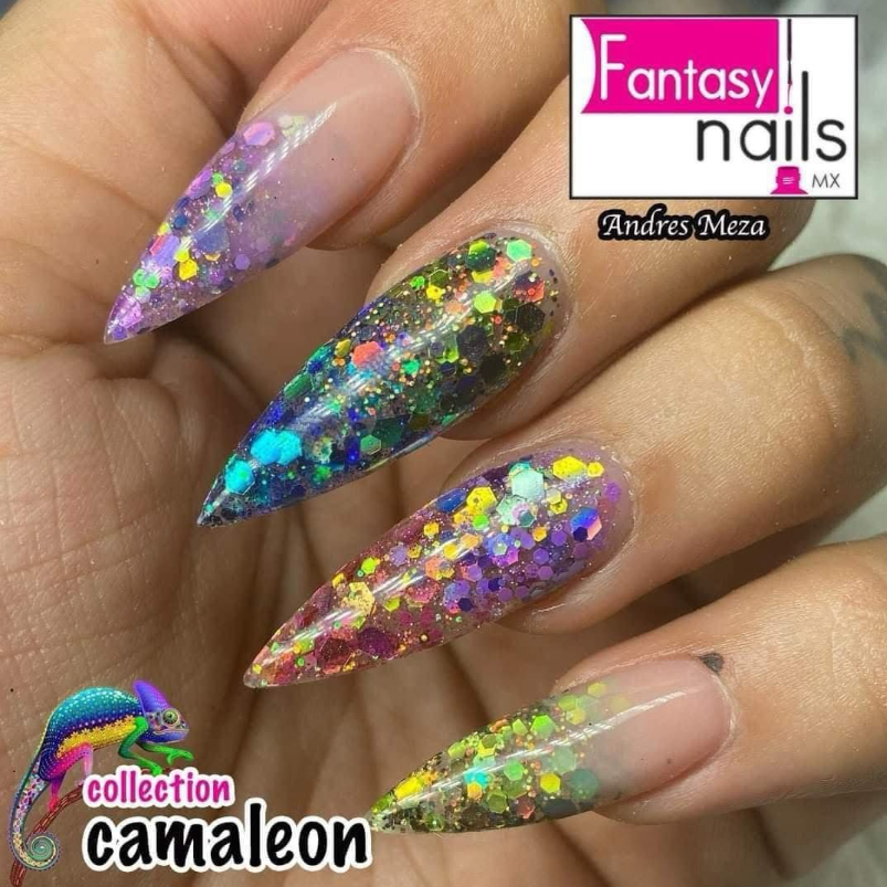 COLECCION ACRILICOS CAMALEON FANTASY NAILS